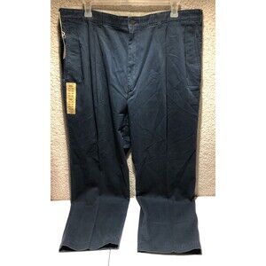 Savane  No Iron Blue Dress Pants Men's 44x30 NWT